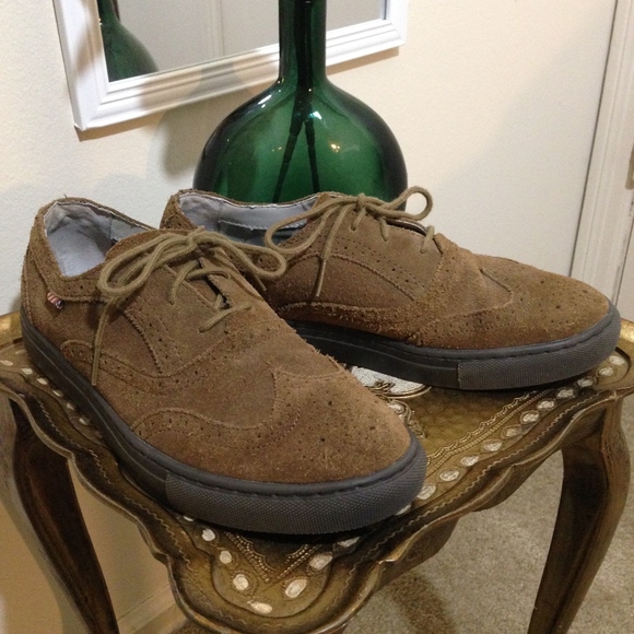 Denim & Supply Ralph Lauren Other - Men's RALPH LAUREN SUEDE Wingtip Oxfords Size 8